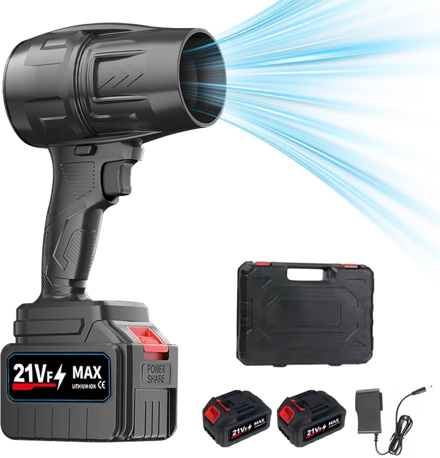 💨 منفاخ نفاث قوي مع شاحن ⚡ – تنظيف احترافي وسرعة لا تُضاهى!