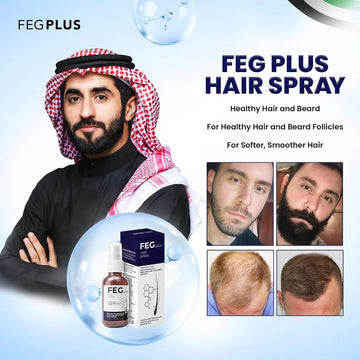 FEG Plus Hair Growth Spray & Derma Roller