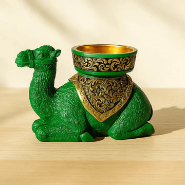 Camel-Shaped Decorative Holder